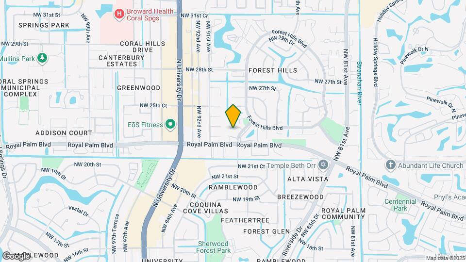 2388 NW 89th Dr Map and Location Details