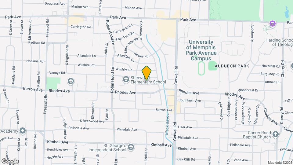 3822 Maid Marian Ln Map and Location Details