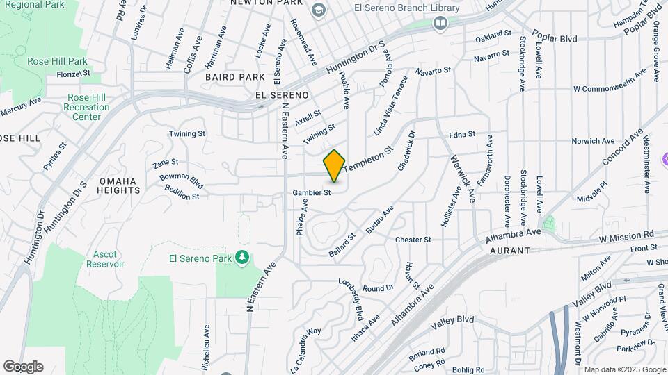 4953 Gambier St Map and Location Details