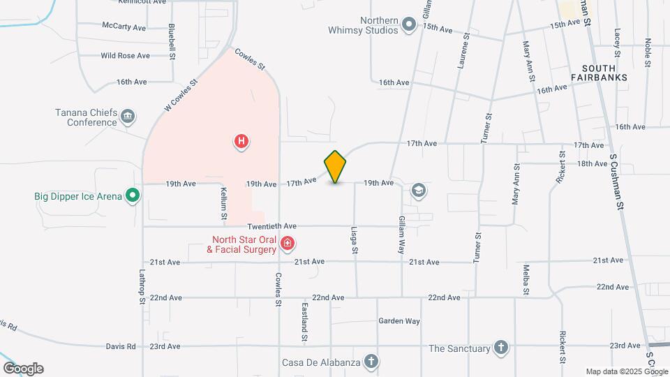 1211 Nineteenth Avenue Map and Location Details