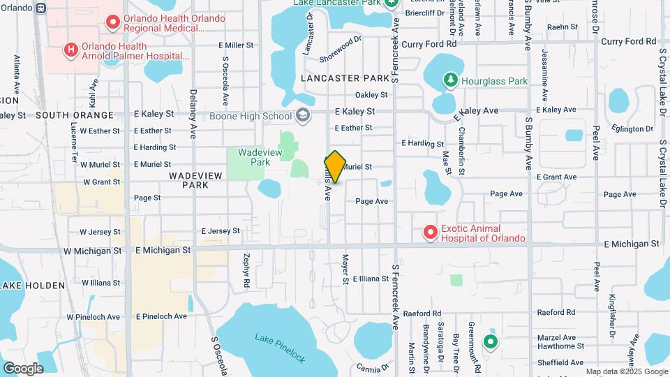 2309 S Mills Ave Map and Location Details