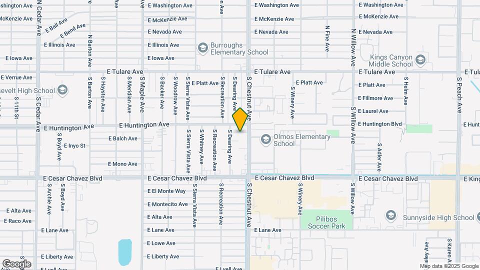 440 S Chestnut Ave Map and Location Details