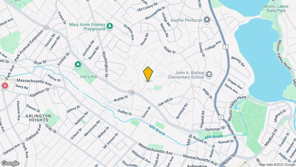133 Brattle St Map and Location Details