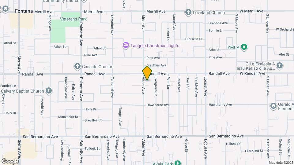 9359 Alder Ave Map and Location Details