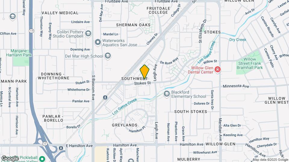 1725 Stokes St Map and Location Details