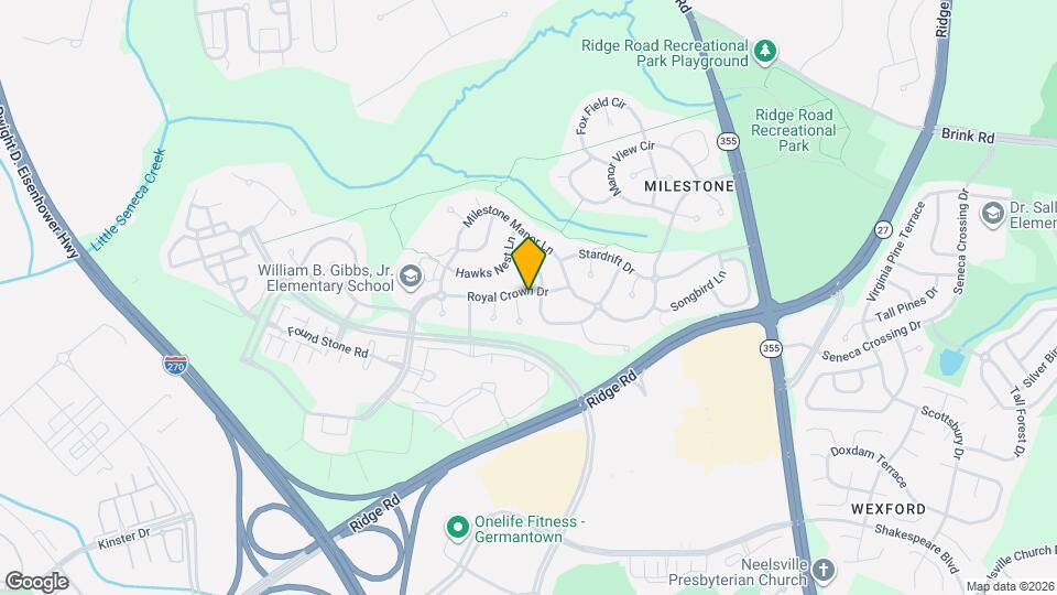 12502 Royal Crown Dr Map and Location Details