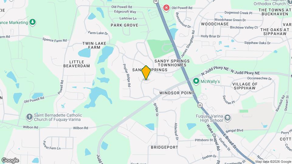 703 Swan Hill Ct Map and Location Details