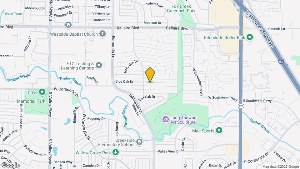 730 Blue Oak Dr Map and Location Details