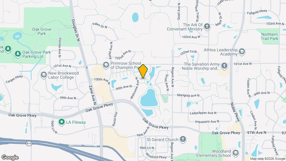 9923 Vera Cruz Ln Map and Location Details