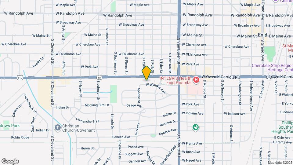 1402 W Wynona Ave Mapa y Detalles de la Ubicación
