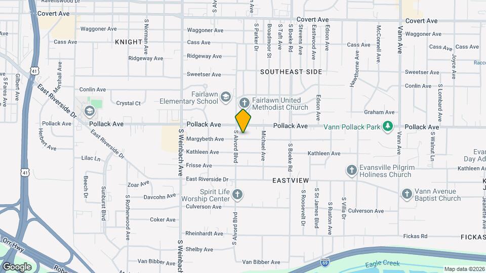 2208 Margybeth Ave Mapa y Detalles de la Ubicación