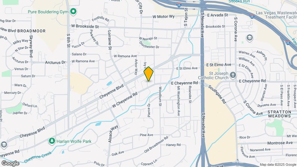 110 W Cheyenne Rd Mapa y Detalles de la Ubicación