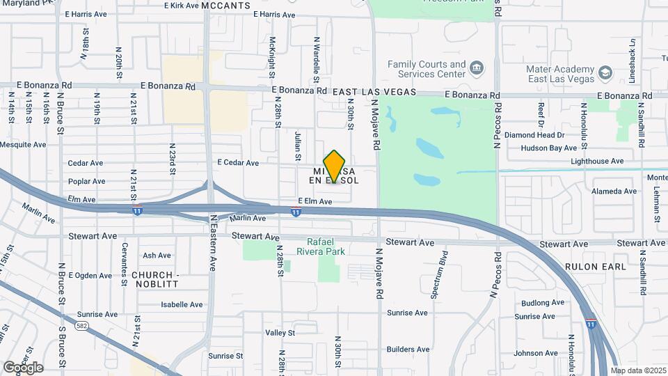 2920 Poplar Ave Map and Location Details
