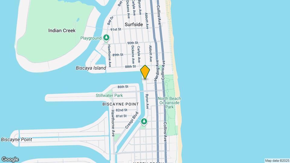 8620 Byron Ave Map and Location Details