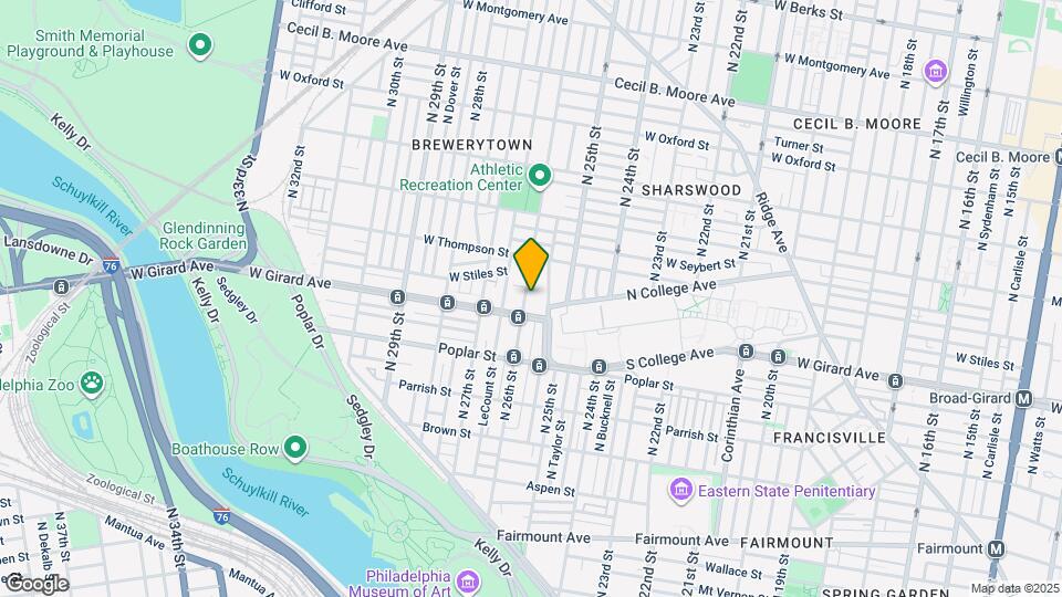 1219 N 26th St Map and Location Details