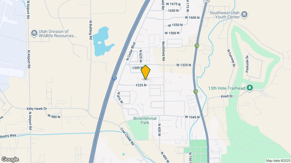 1242 N 575 W Map and Location Details