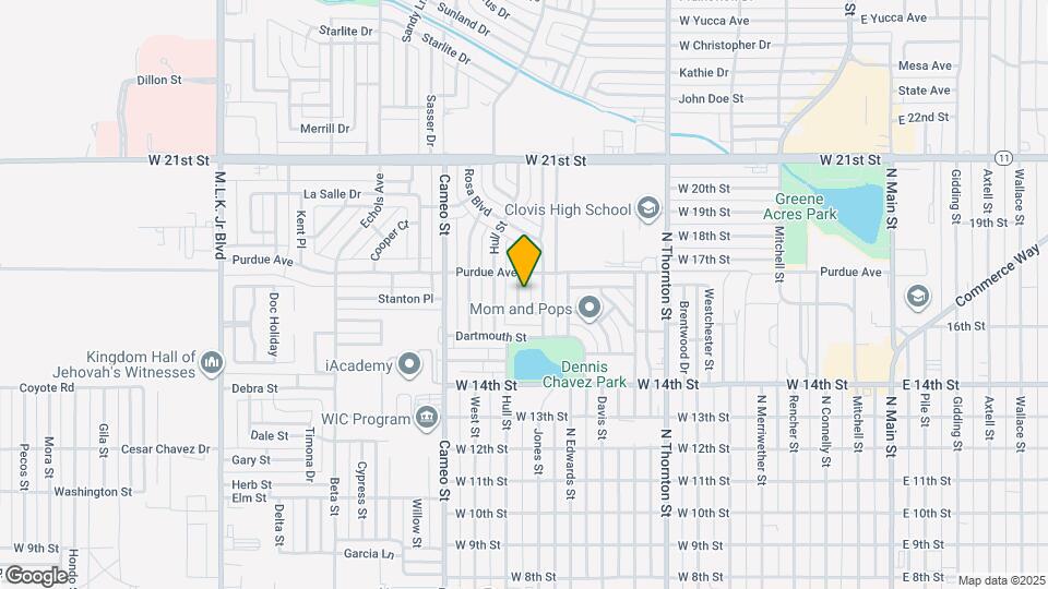 213 Ruth St Map and Location Details