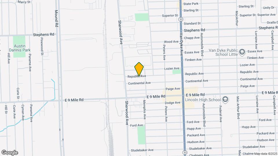 6838 Republic Map and Location Details