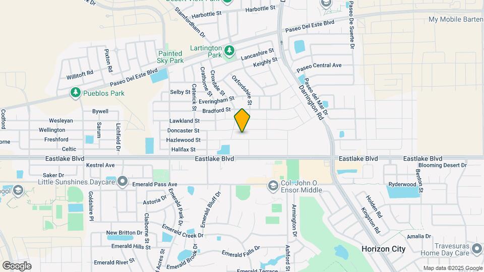 13591 Hazlewood St Map and Location Details