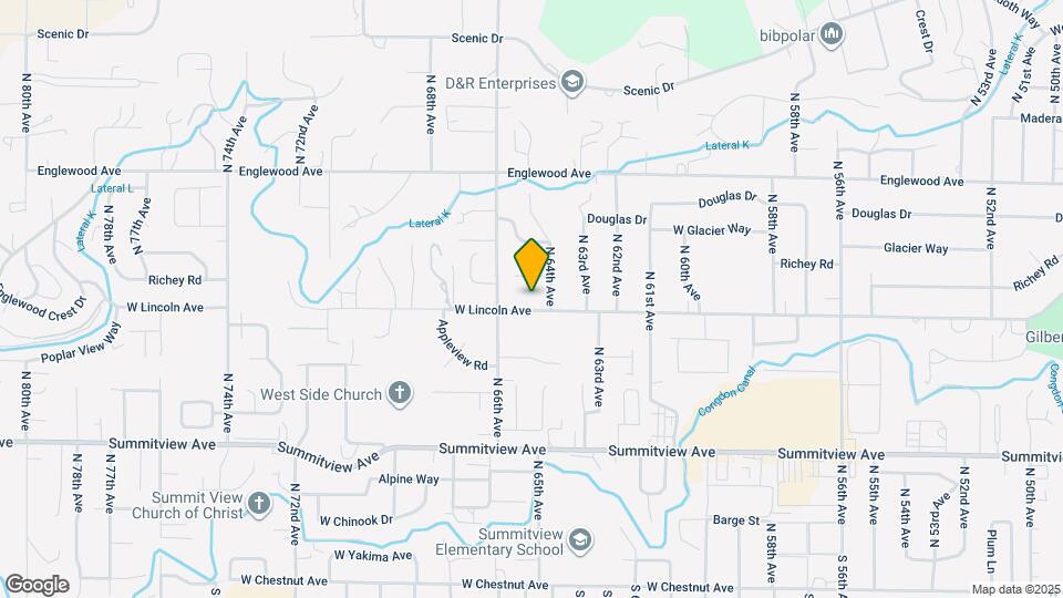 6405 W Lincoln Ave Map and Location Details