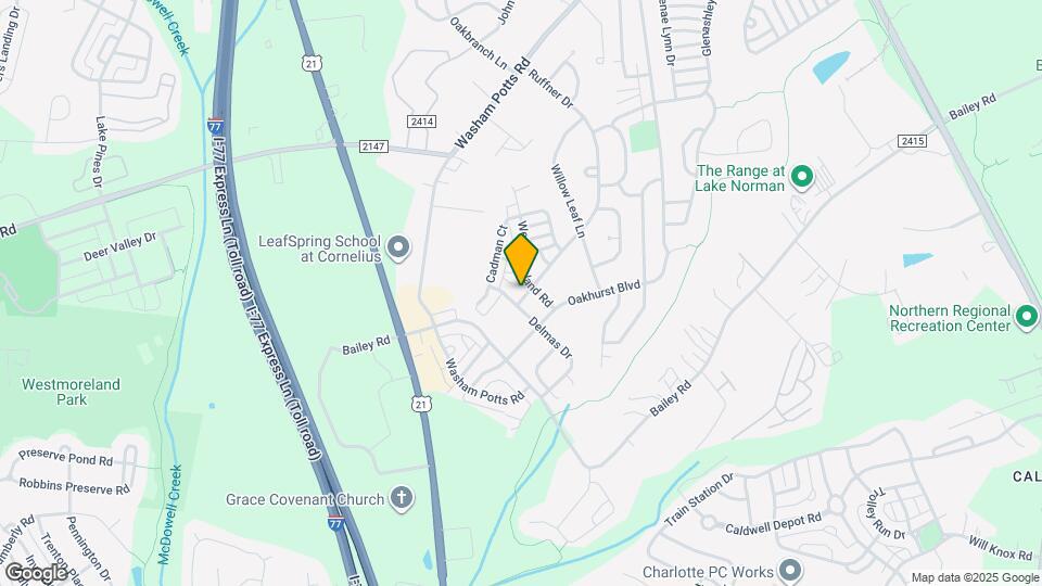 18605 Ruffner Dr Map and Location Details