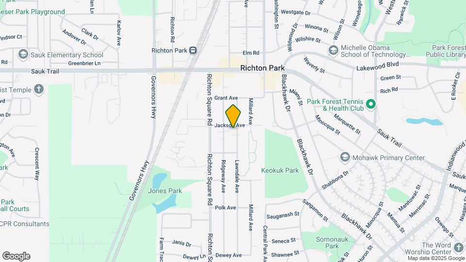 22508 Lawndale Ave Map and Location Details