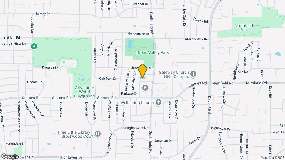 7701 Cedar Park Ave Map and Location Details