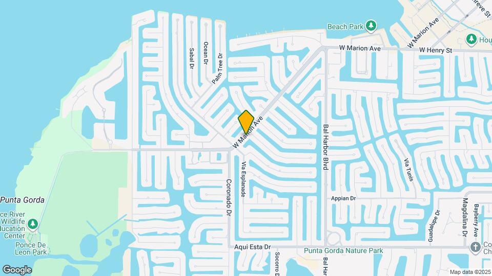 2421 W Marion Ave Mapa y Detalles de la Ubicación