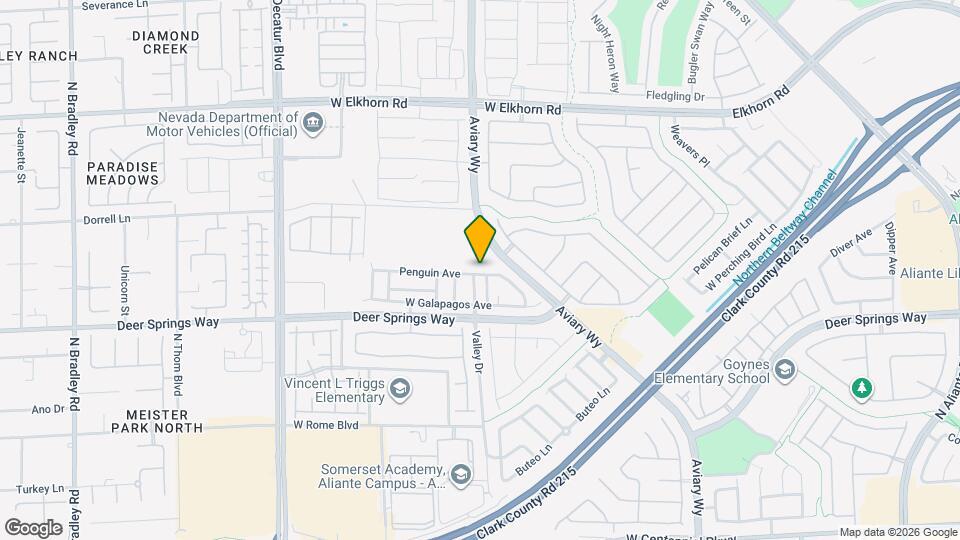 4290 Penguin Ave Mapa y Detalles de la Ubicación