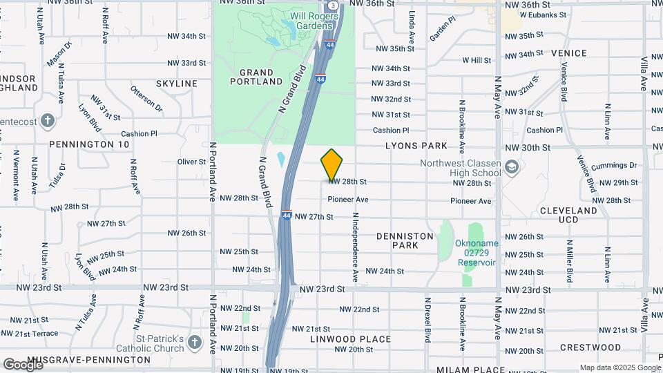 3332 NW 28th St Map and Location Details