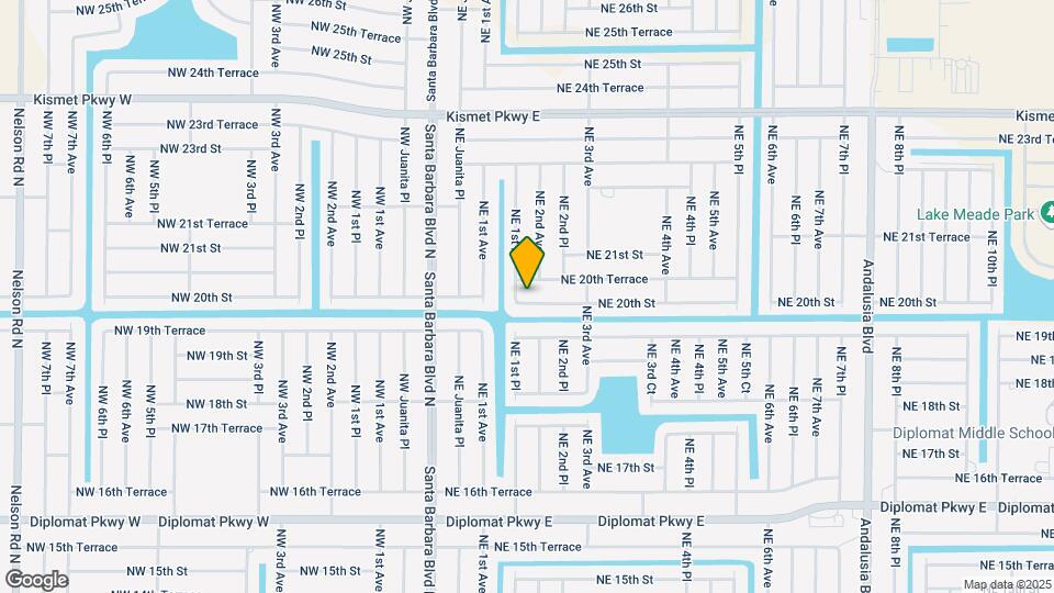 127 NE 20th St Map and Location Details