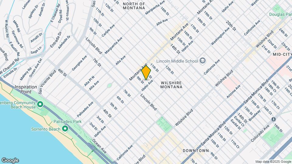 847 9th St Map and Location Details