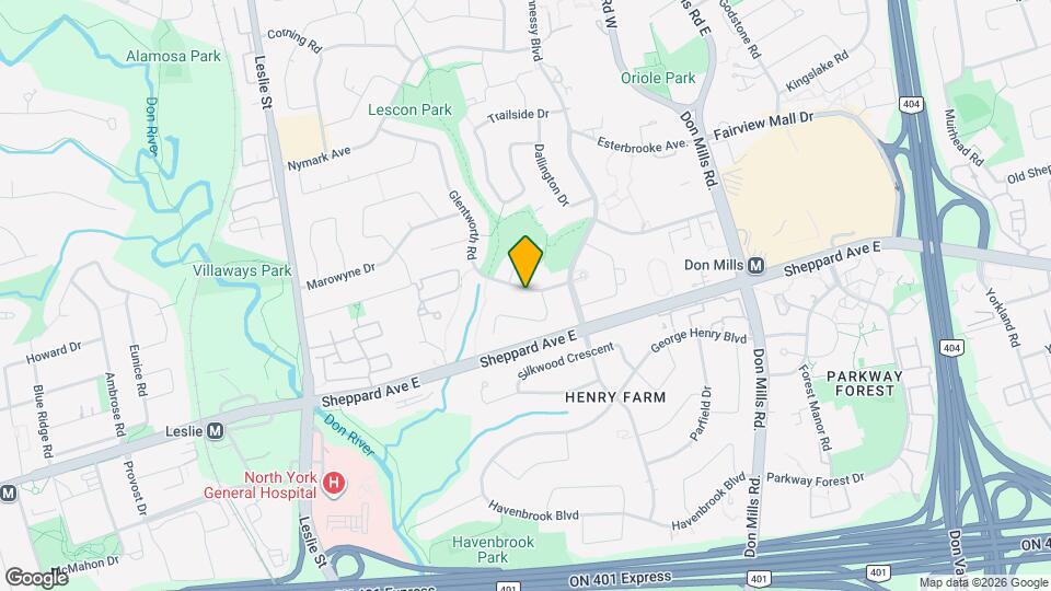 14 Glentworth Rd Map and Location Details