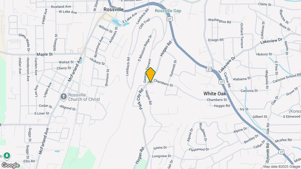 206 Hogan Rd Map and Location Details