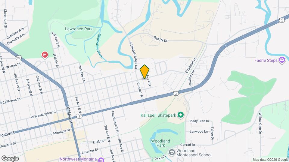 744 E Oregon St Map and Location Details