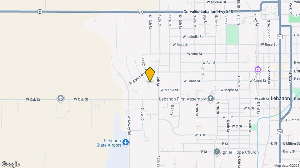 855 15th St Map and Location Details