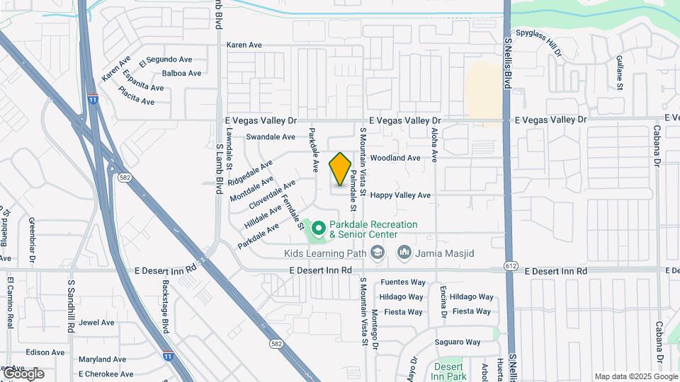 4518 Rosedale Ave Map and Location Details