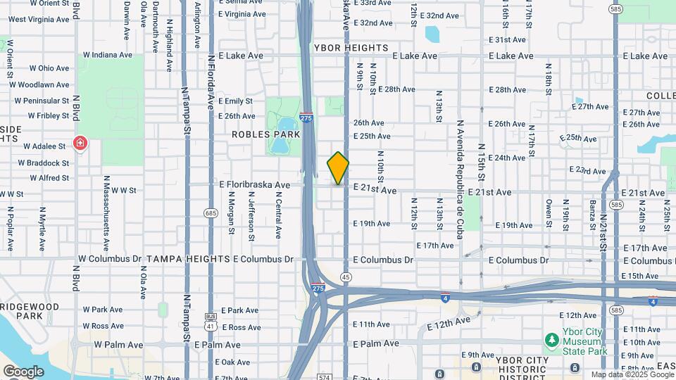 805 E Floribraska Ave Map and Location Details