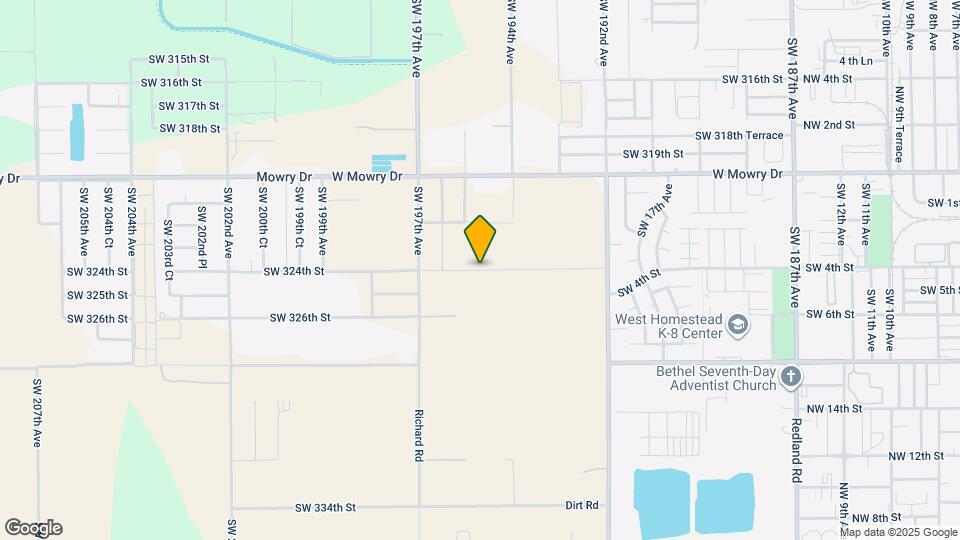 19534 SW 324th St Map and Location Details