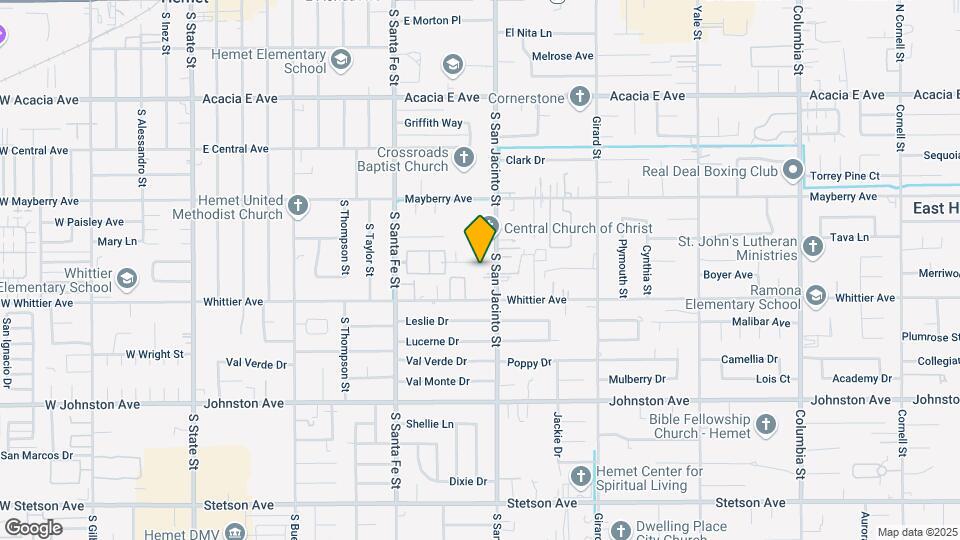 1227-1249 Olive Tree Ln Map and Location Details