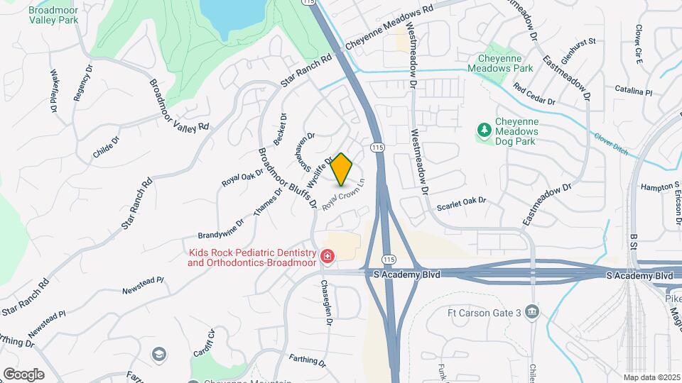 915 Royal Crown Ln Map and Location Details