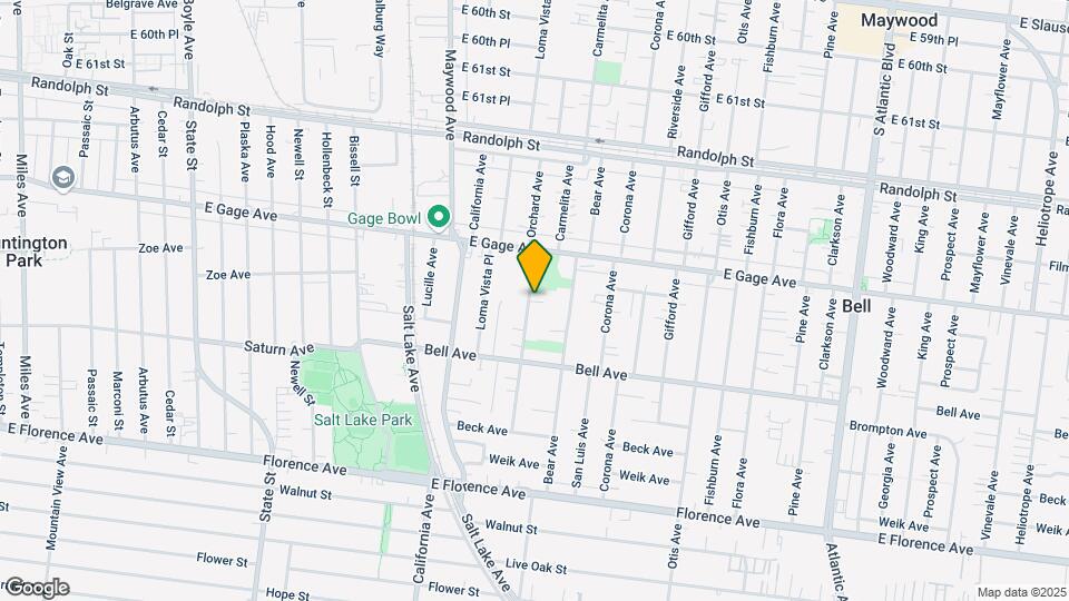 6524 Orchard Ave Mapa y Detalles de la Ubicación