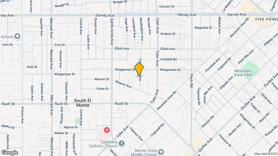 2315 Continental Ave Mapa y Detalles de la Ubicación