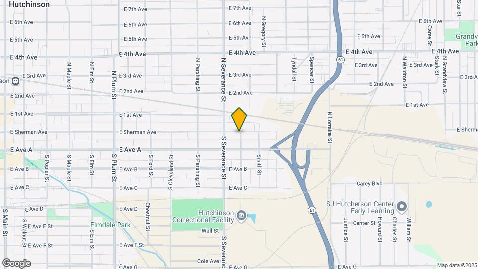 929 E Sherman St Map and Location Details