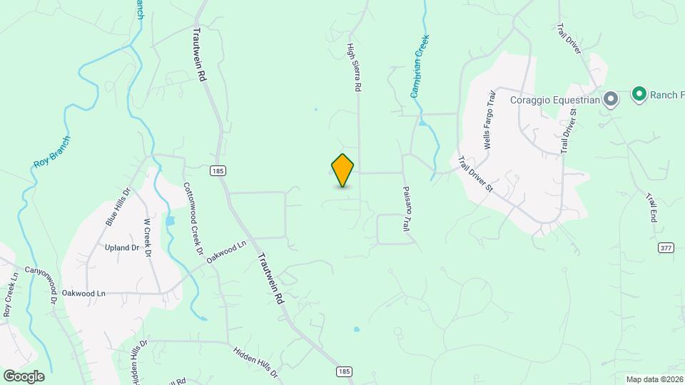 13750 High Sierra Rd Map and Location Details