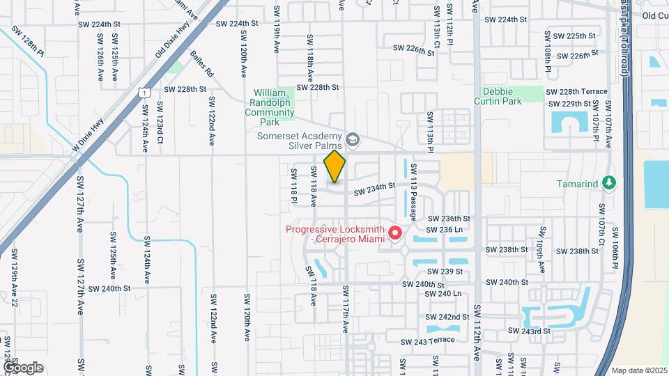 11731 SW 234th St Map and Location Details