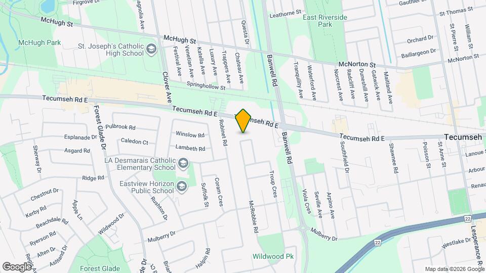 2976 McRobbie Cres Map and Location Details