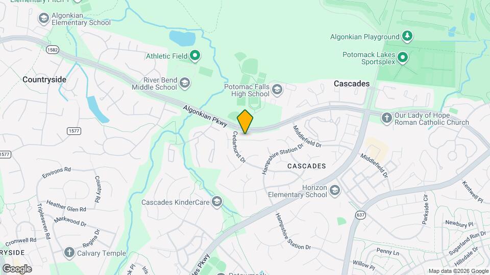 46416 Springwood Ct Mapa y Detalles de la Ubicación