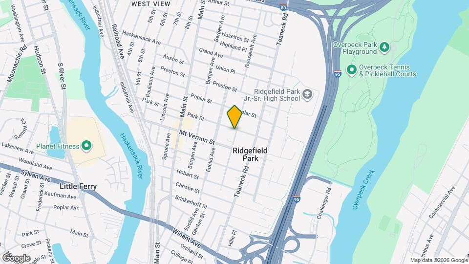 177 Park St, Unit 1 St Floor Map and Location Details