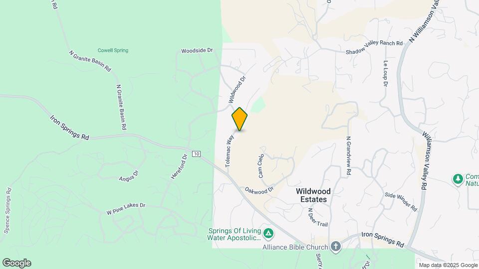 2635 Tolemac Way Map and Location Details